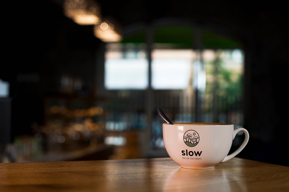 Book Tasting Slow Forest Coffee Cup