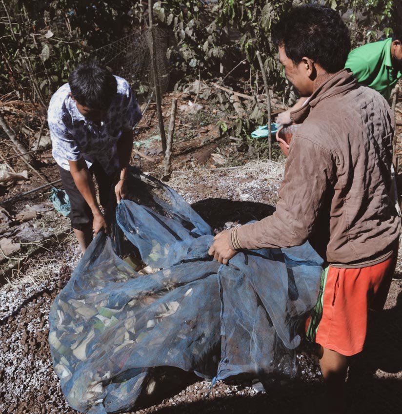 Making compost